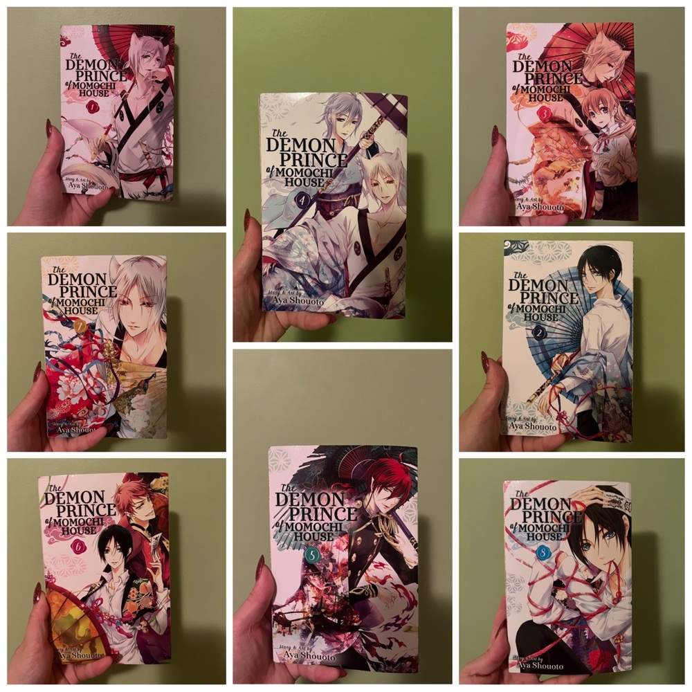 The Demon Prince of Momochi House Manga books